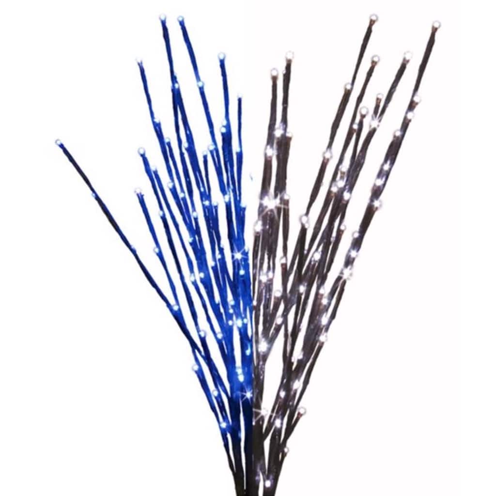 Celebrations LED Blue/Pure White Light Burst 32 in. Pathway Decor - Blue