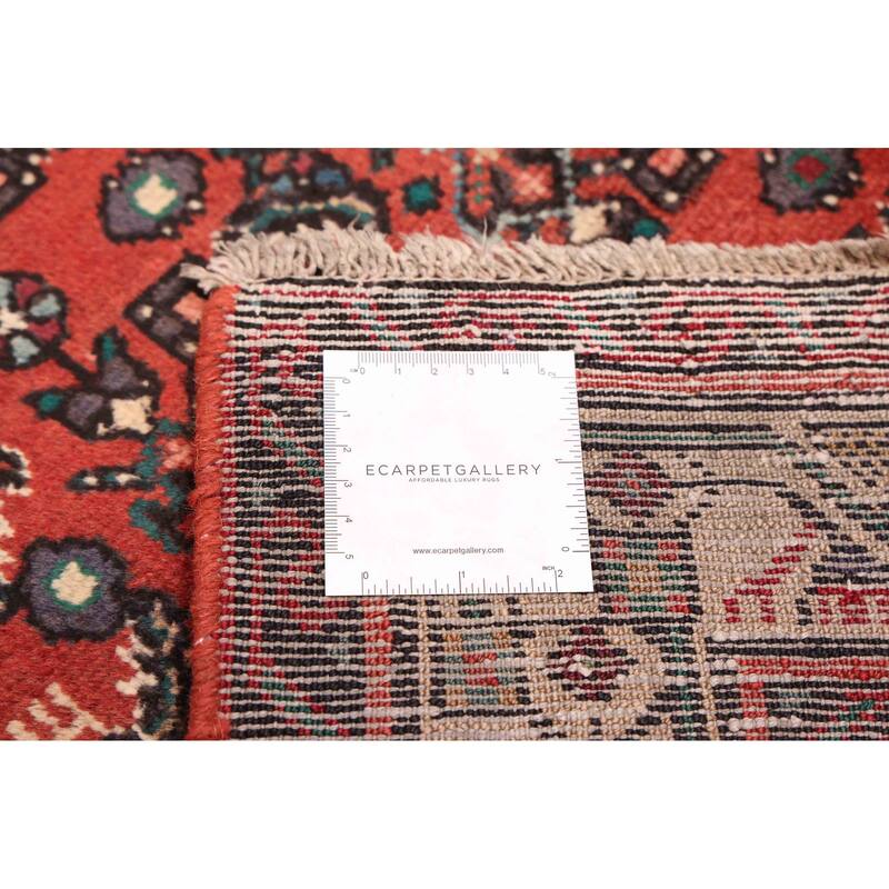 ECARPETGALLERY Hand-knotted Andelz Red Wool Rug - 2'10 x 12'9