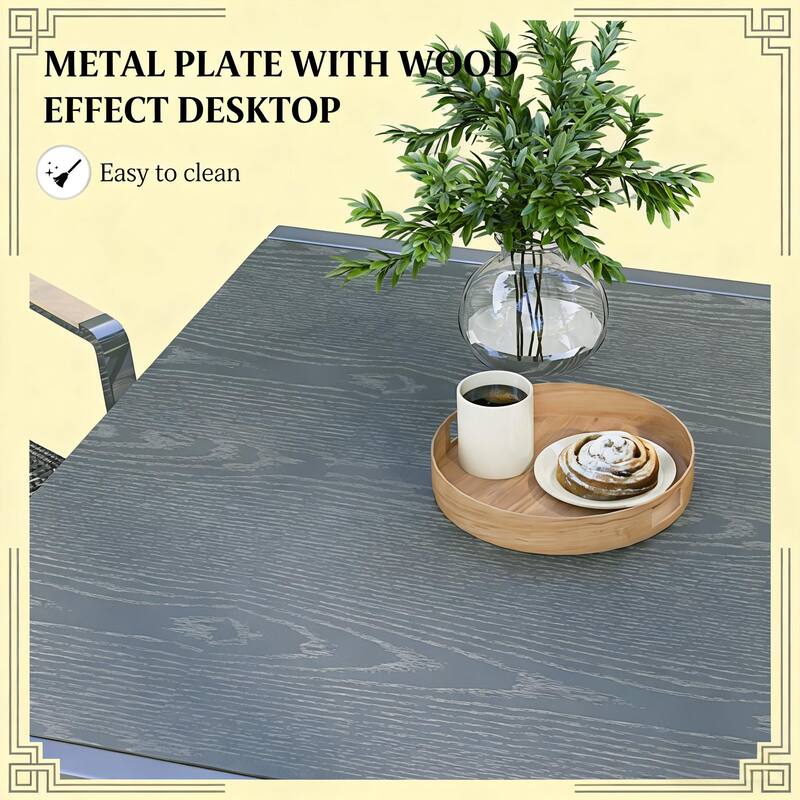 GDFStudio - Orion Extendable Outdoor Dining Table for Versatile Patio Entertaining(Only table) - Rectangle