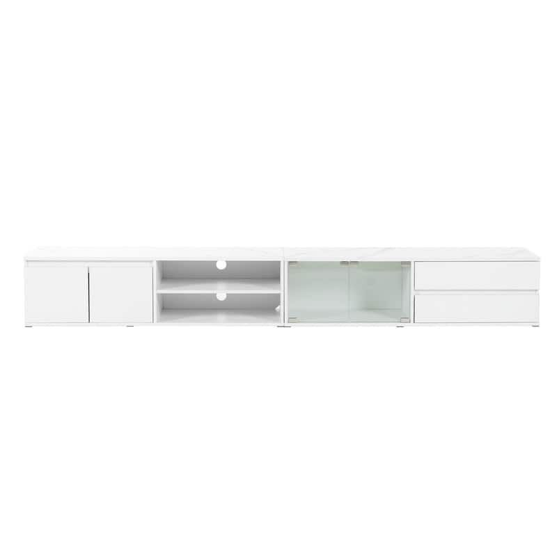 Modern APP-Controlled LED TV Stand for TVs up to 105''
