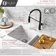 preview thumbnail 34 of 51, STYLISH Stainless Steel Single Handle Pull Down Sprayer Kitchen Faucet - Faucet Height: 16 3/4" | Spout Height: 7 1/2"