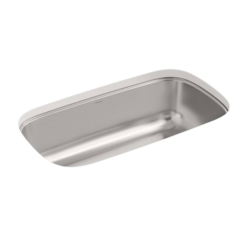 Sterling 36595 Valton 32-3/16" Undermount Single Basin Stainless Steel - Stainless Steel