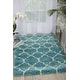 preview thumbnail 113 of 114, Nourison Amore Shag Area Rug Aqua - 3' 2" x 5' - Runner/Rectangle