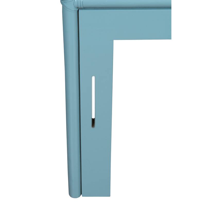 Handmade Natural Wood And Rattan Headboard by East at Main