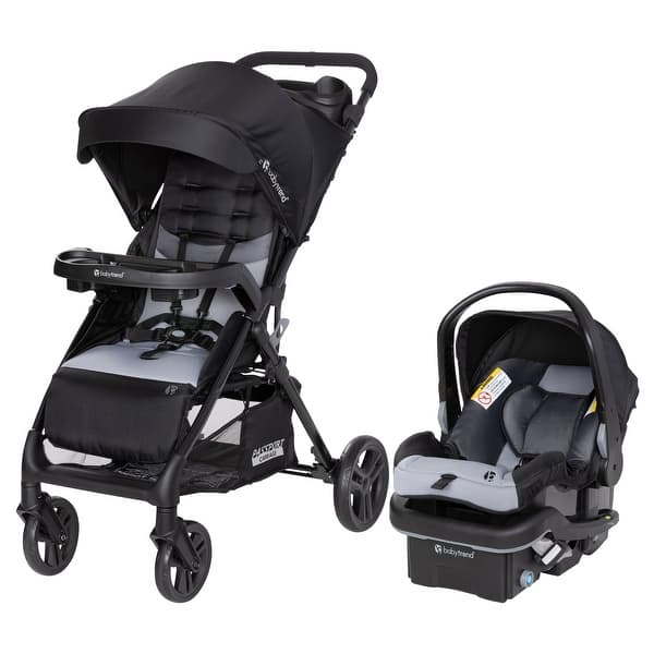 slide 2 of 24, Baby Trend Passport Carriage Stroller Travel System with EZ-Lift Infant Car Seat Dash Black
