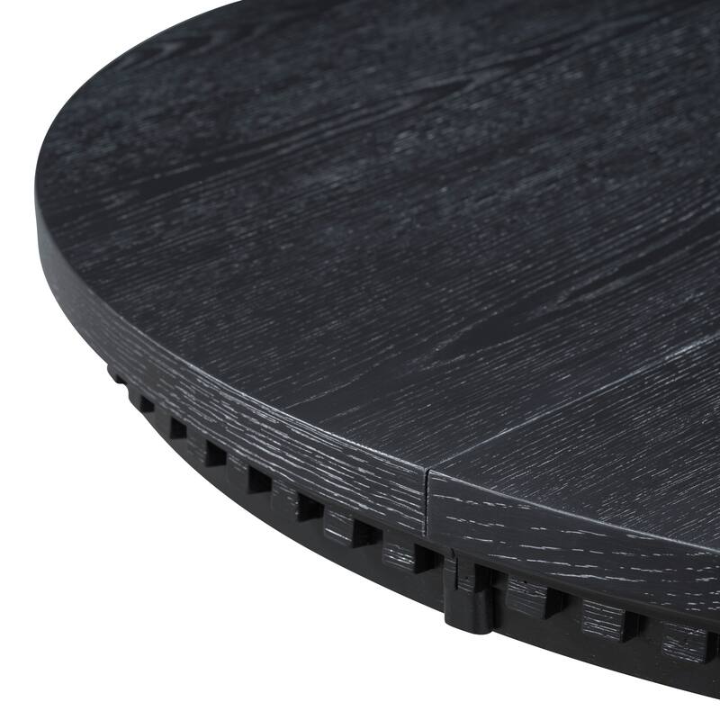 Roomfitters Extendable Oval Dining Table Set, 4 Upholstered Arm Chairs, 5-Piece Kitchen Furniture