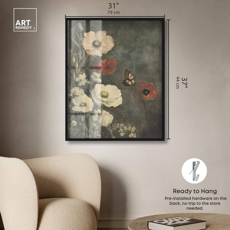 Vintage Botanicals I Shadowbox by Art Remedy