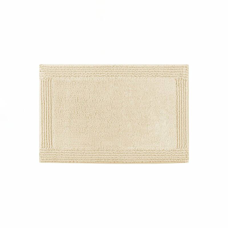 1 PCS 24x44"Tufted 3000 GSM Reversible Bath Rug Natural - 4' x 2'