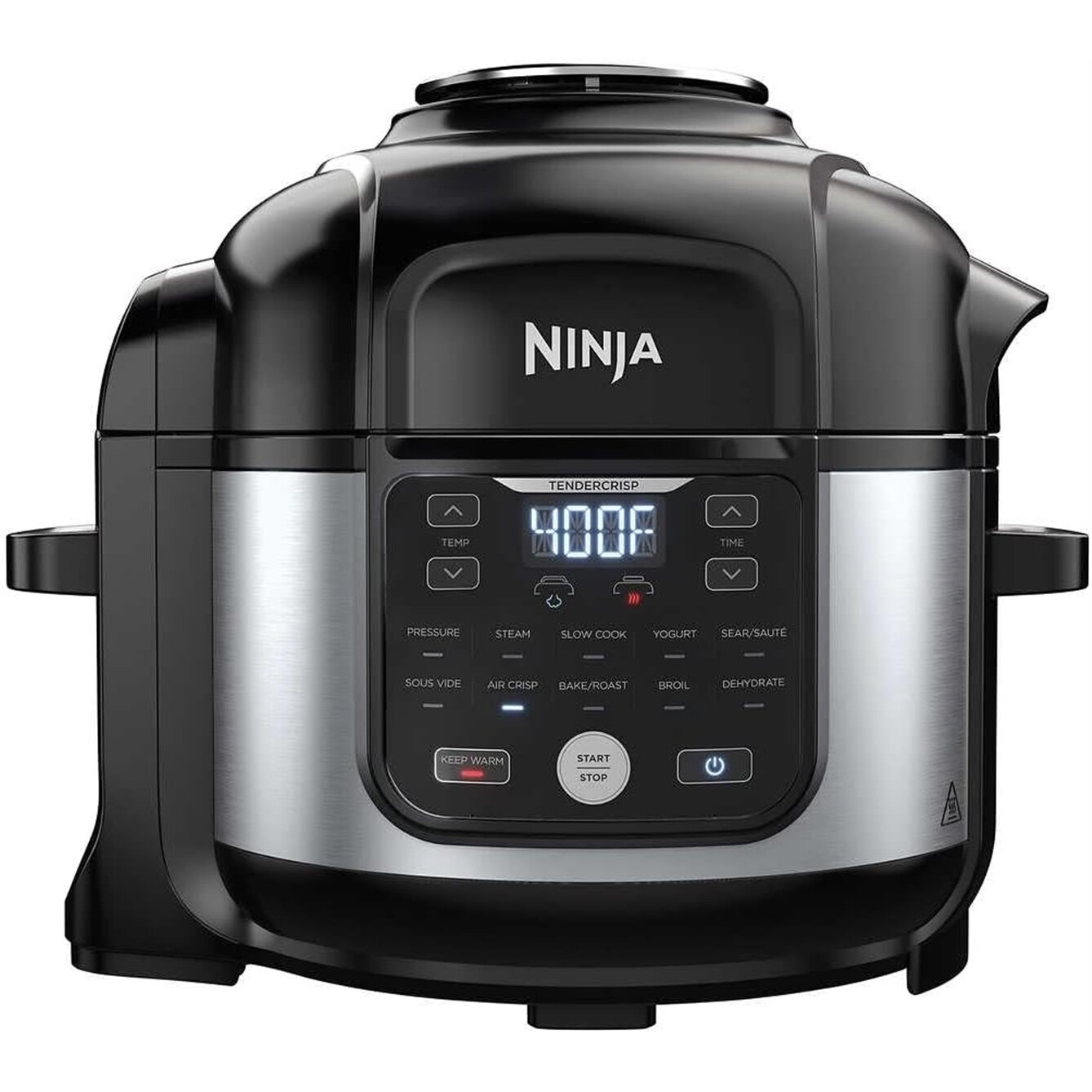 Ninja Foodi 9-in-1 6.5QT Pressure Cooker and Air Fryer 4-Quart Black Oval  Slow Cooker