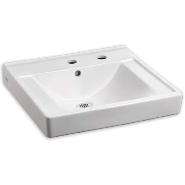 American Standard Decorum 20" Wall Mounted Bathroom Sink with
