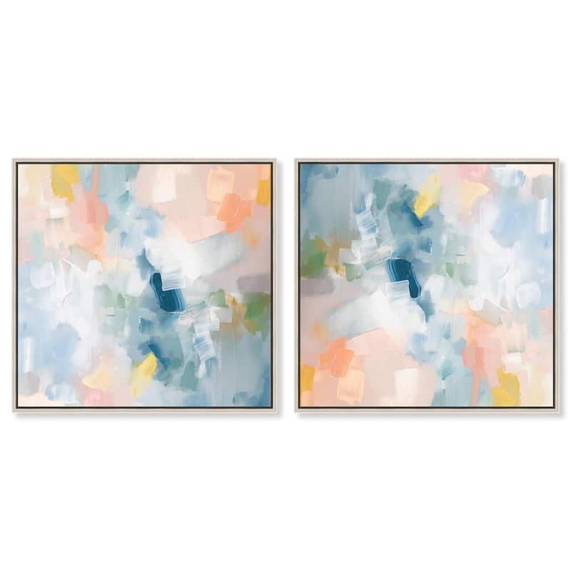 Gold Dust II Canvas by Art Remedy - 30" x 45" - Gold