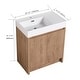 preview thumbnail 55 of 74, Beingnext 24"/30"/48"/60" Bathroom Vanity with Sink, Freestanding Bathroom Vanity with Soft Close Door and Shelf