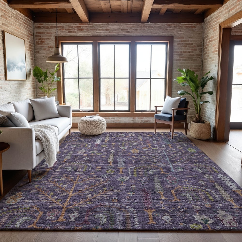 Premium Washable Super Soft Vintage Traditional Mayfield Rug