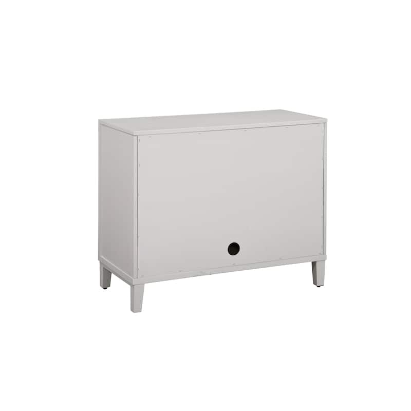 San Tropez 2-Door Wood Accent Chest