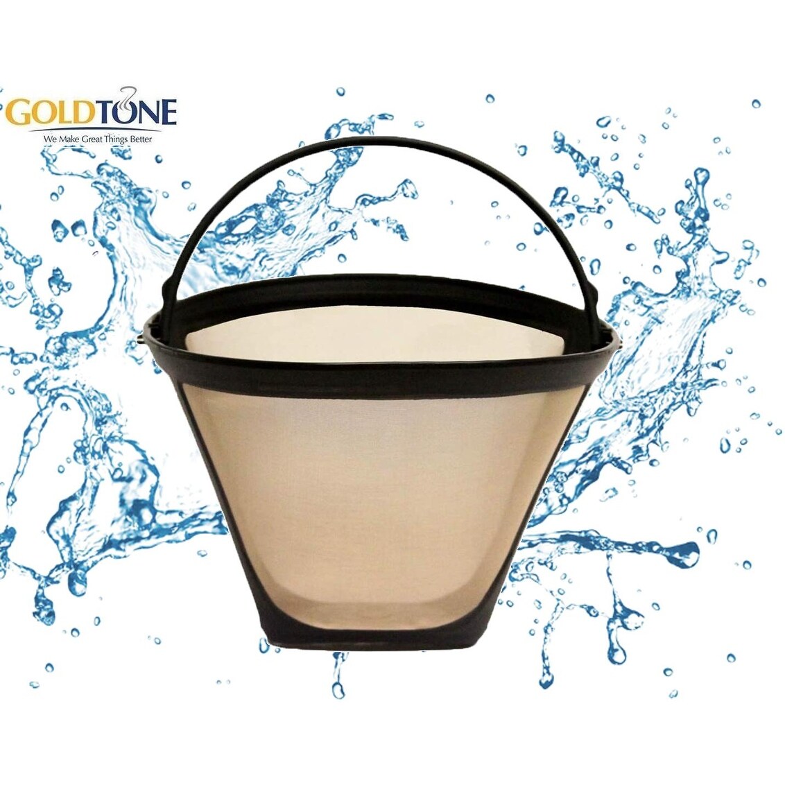 Premium Cuisinart Reusable #4 Cone Filter Replacement, Replaces Cuisinart  8-12 Cup Cone Coffee Filters, BPA Free (1 Pack) - Bed Bath & Beyond -  28220854