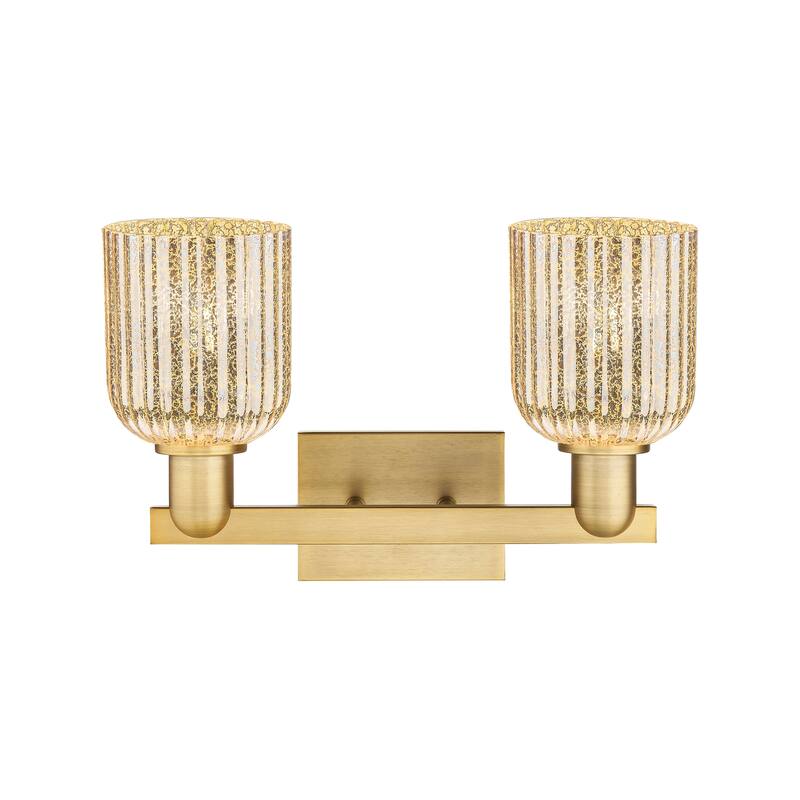 Innovations Lighting Downtown Urban - Bridal Veil - 2 Light 16" Bath Vanity Ligh