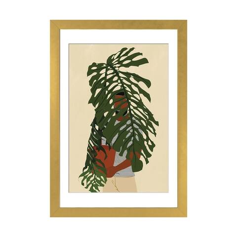 iCanvas "Plant Dad" by Mezay Ugbo