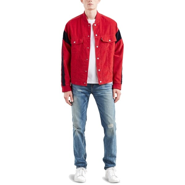 red levi jacket mens