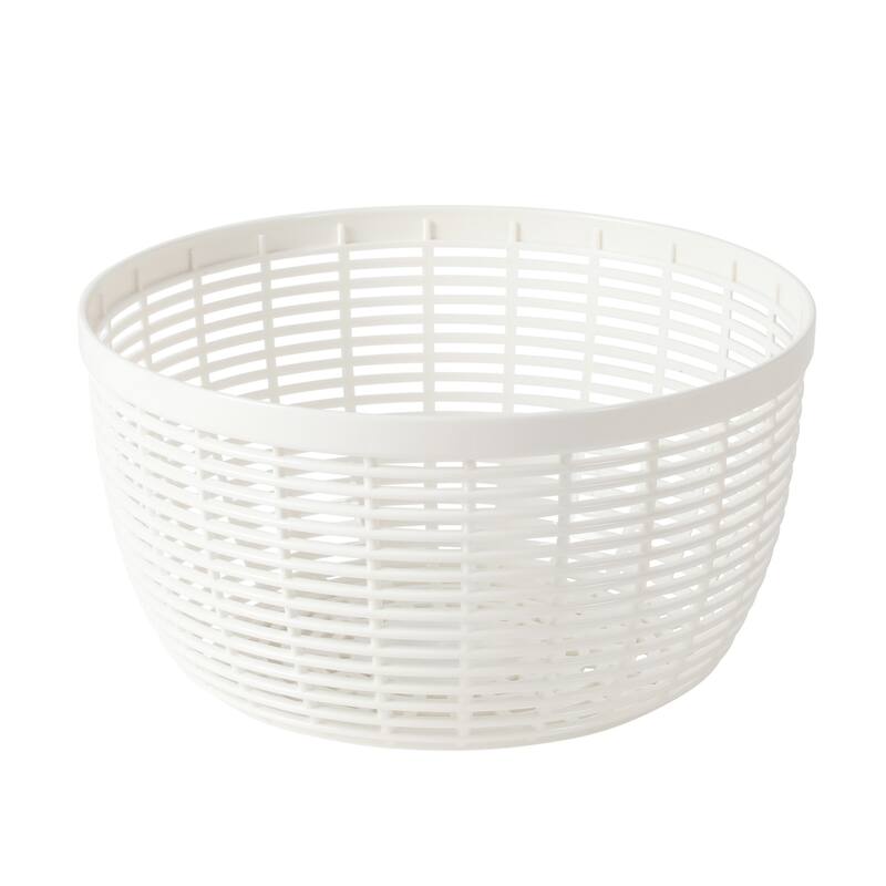 Sur La Table Kitchen Essential 6.3 Qt Salad Spinner, Fruit Wahser, Fruit Washing Bowl with Strainer, Vegertable Cleaner