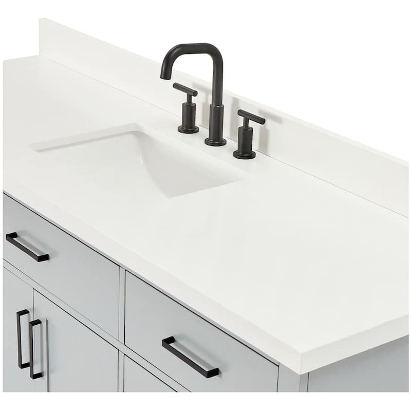 Ariel T067SWQRVO Hepburn 67" Free Standing Single Rectangular Basin