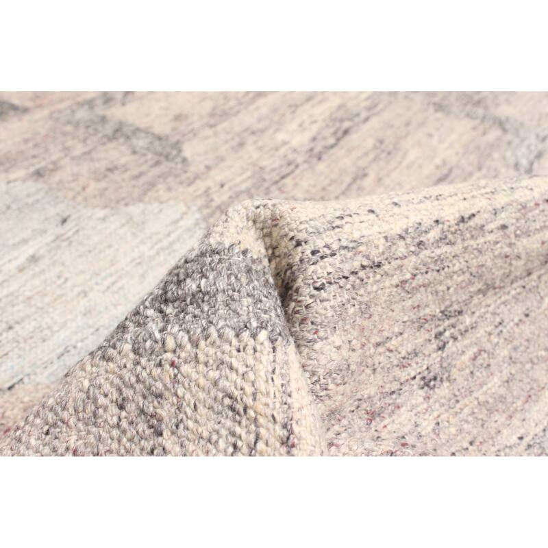 ECARPETGALLERY Flat-Weave Ankara FW Taupe Wool Kilim - 5'6 x 7'3