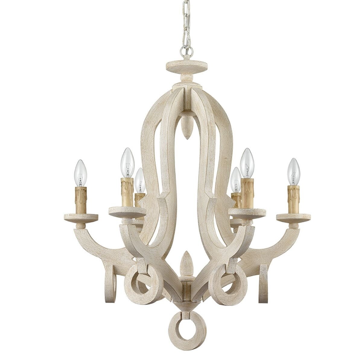 Shop Black Friday Deals On Positano Weathered Cottage Chandelier 6 Light Candle Foyer Fixture Overstock 31857046