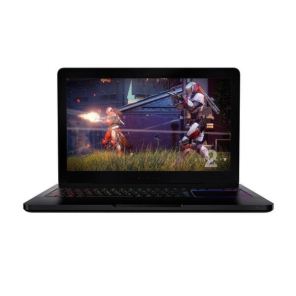 Razer Blade Pro RZ09-02202E75 17.3-in Refurb Laptop - Intel i7 2.80 GHz 16GB 256GB SSD +2TB Win 10 Home - Bluetooth, Webcam