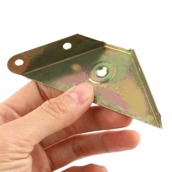 Shop Cabinet Cupboard Metal Flange Angle Corner Brace Brackets