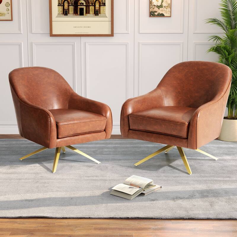 Pellebant Swivel Accent Chair Modern Armchair
