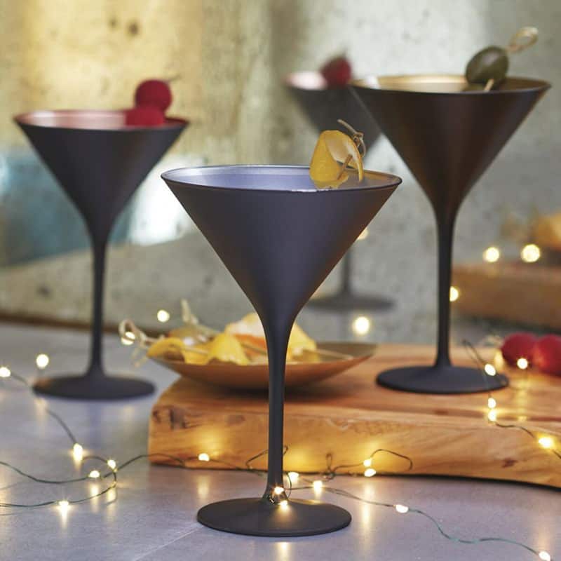 Stolzle Lausitz Set of 6 Olympia Martini Glasses - 8 Oz