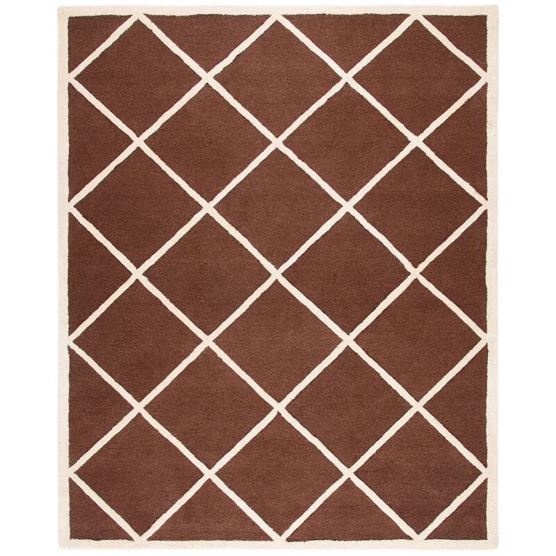 SAFAVIEH Handmade Cambridge Vija Modern Moroccan Wool Rug
