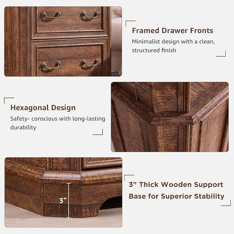 Farmhouse File Cabinet, Wood Filing Cabinets, Office Storage Cabinet