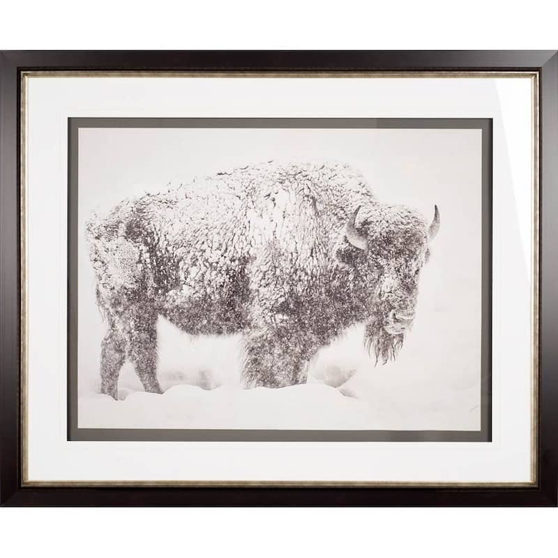 In The Storm Framed Art Print
