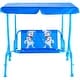 preview thumbnail 3 of 8, Costway Kids Patio Swing Chair Children Porch Bench Canopy 2 Person