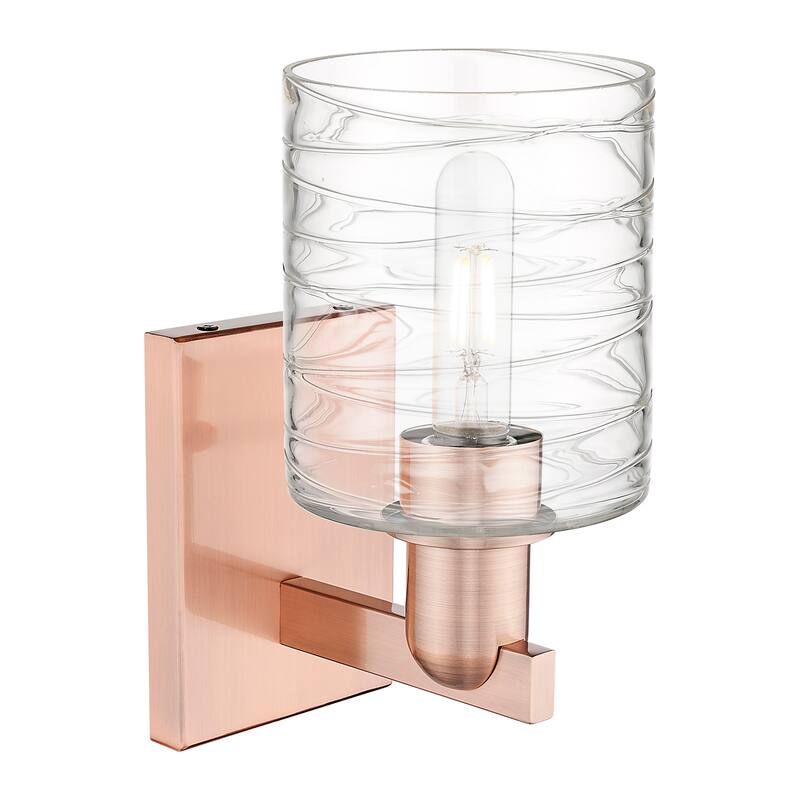 Innovations Lighting Endless Possibilities Arcadia - Cobbleskill - 1 Light 5" Deco Swirl Sconce