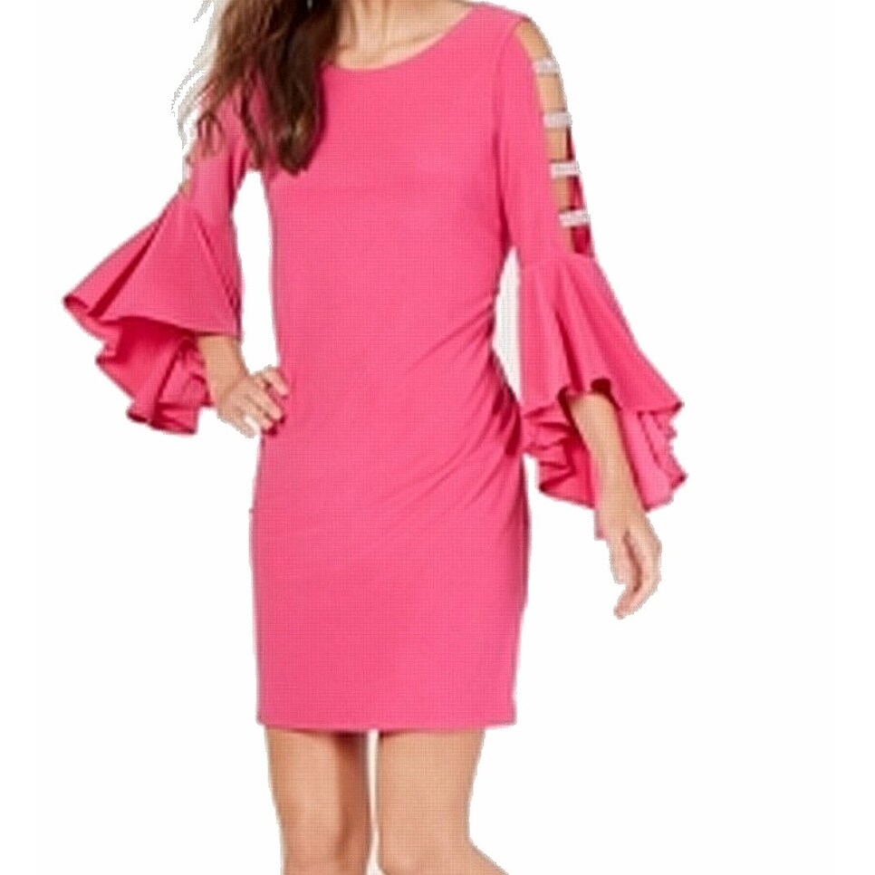 msk rhinestone sheath dress