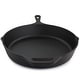 preview thumbnail 2 of 3, MegaChef 12 Inch Round Preseasoned Cast Iron Frying Pan in Black - 12 Inch
