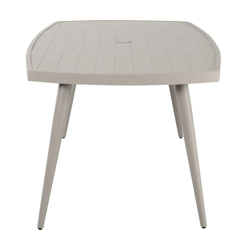 NUU GARDEN 67in. Single Outdoor Aluminum Dining Table