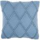 Mina Victory Life Styles Boho Geometric Textured Throw Pillow , ( 18"X18" )