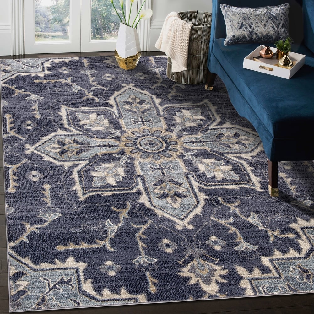 Julia Eva Traditional Medallion Area Rug