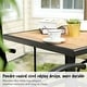 preview thumbnail 8 of 27, Patio Bar Table Outdoor Metal Bar Table Square Bistro Bar Table