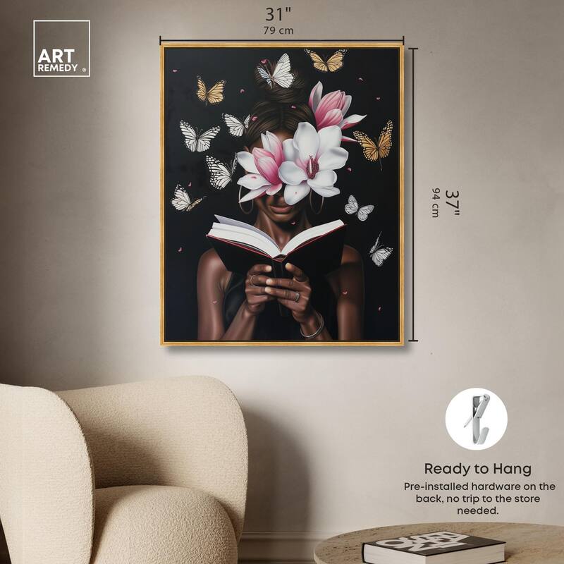 Pages of Flight Canvas by Art Remedy