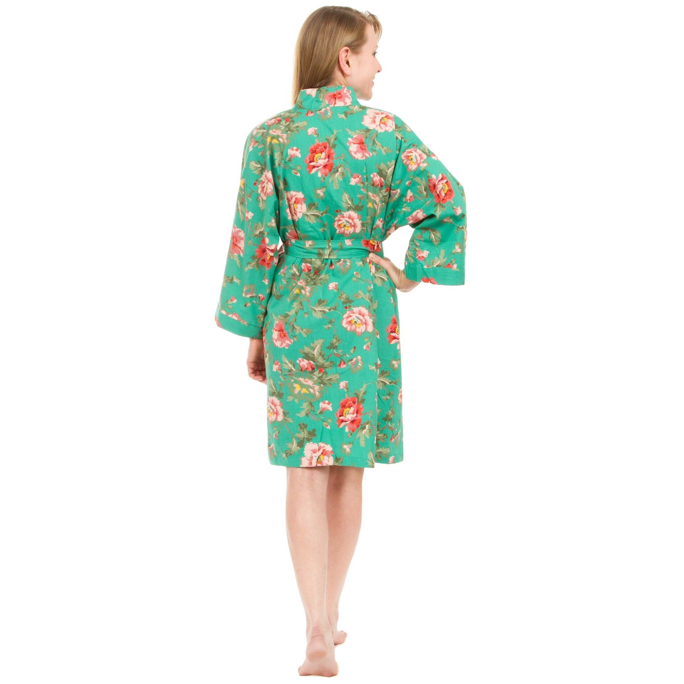 Cotton kimono discount robe short