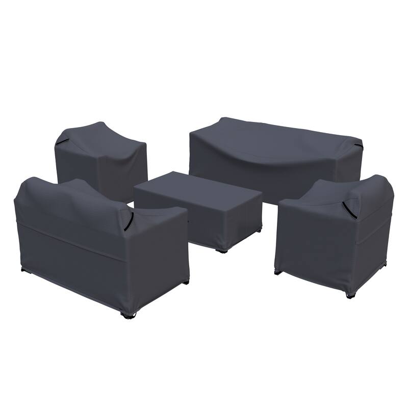 Forever Patio Outdoor Seating Group 5 piece Furniture Cover - 32 x 76 x 26