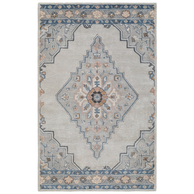 Terra by Obeetee Timeless Britson Blue Rug - Oxford Blue - 8' x 10'