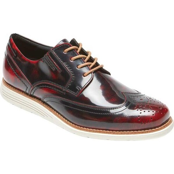 rockport wingtip black