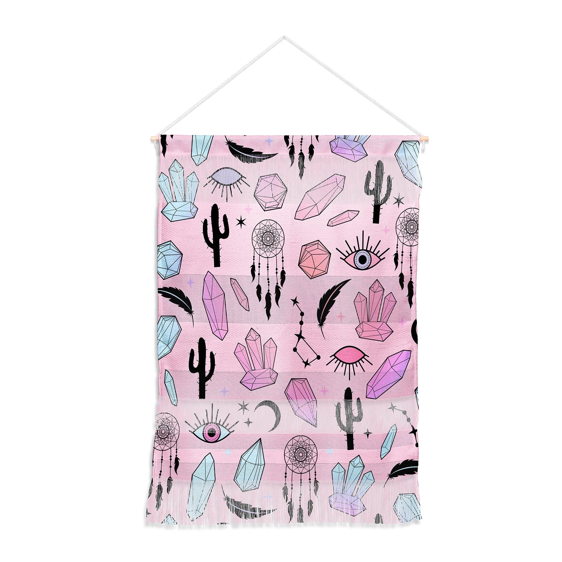 Emanuela Carratoni Crystals Portait Wall Hanging