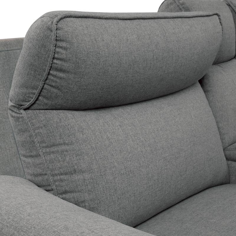 Blythe Power Double Reclining Loveseat with Console