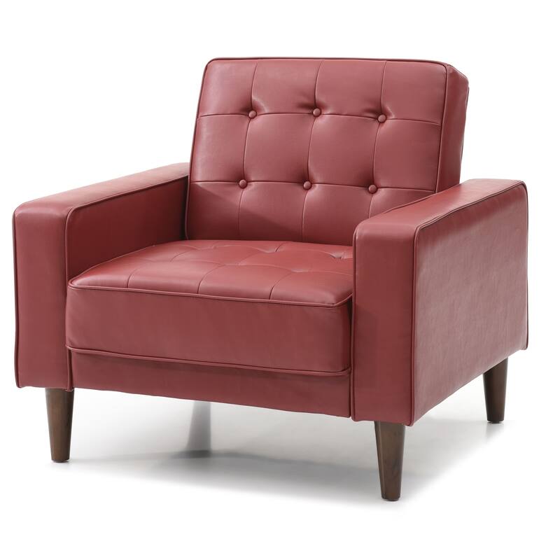 Andrews Faux Leather Chair Bed