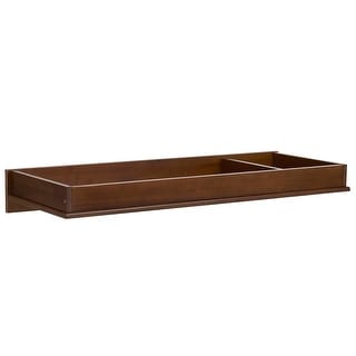 Evolur I Modern Changing Tray in Walnut
